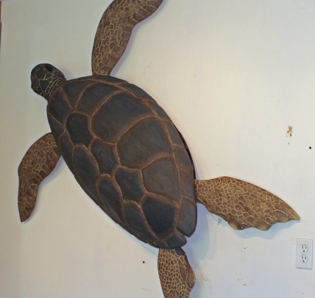 Commissioned Green Sea Turtle